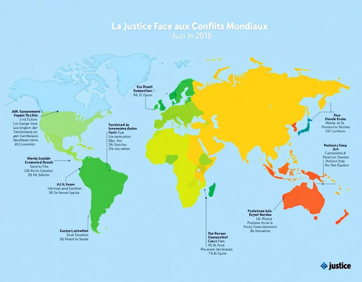 La Justice Face aux Conflits Mondiaux : Mécanismes et Innovations du Droit International